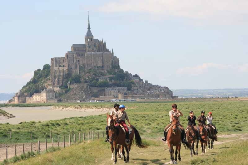 Cheval Mont Saint Michel